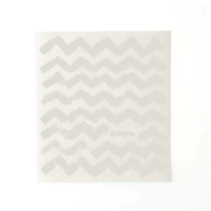 Allzweck Eco Tuch, SM, 20x17x 0.2cm schwarz Zig Zak