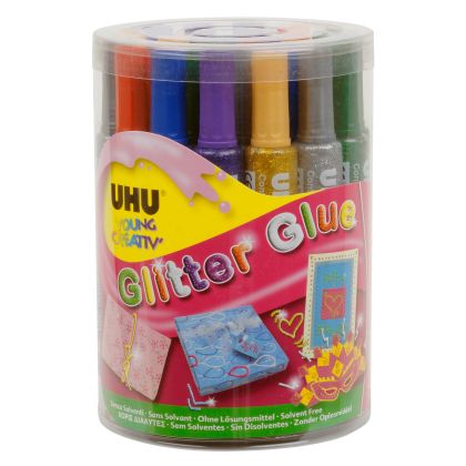 UHU       Glitter Glue Dose