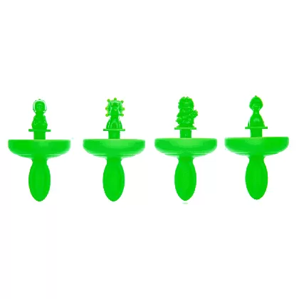 Dinosaurier Eisform, 60ml, 4er Set