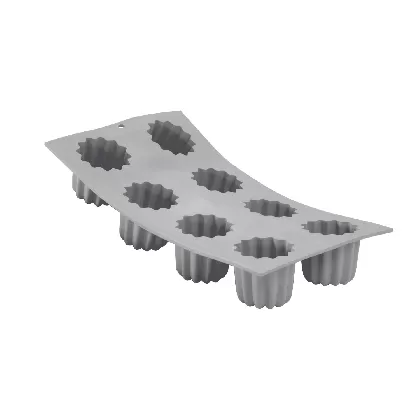 Elastomoule Backform 30x20cm für 8 Cannelés