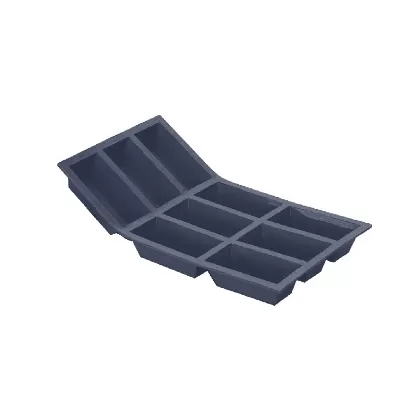 Moul Flex Backform 17.5x30cm für 9 Cakes