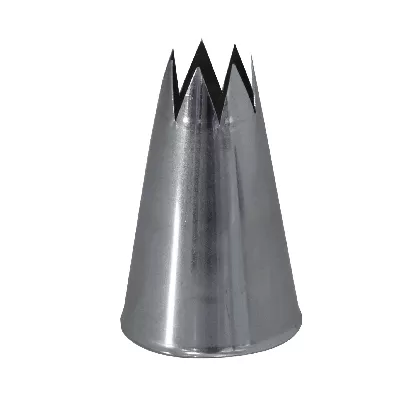 Spritztülle Stern C8 Edelstahl