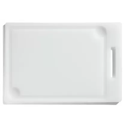 Schneidebrett 44.5x30cm, H 1,2 cm weiss