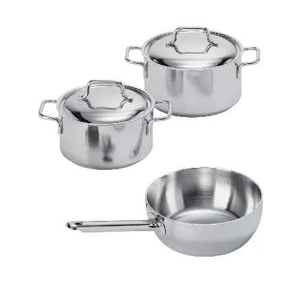 Apollo Set 3tlg D44318 44320 54920 2xKochtopf 1xSauteuse