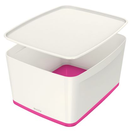 LEITZ     MyBox Gross, mit Deckel   18lt