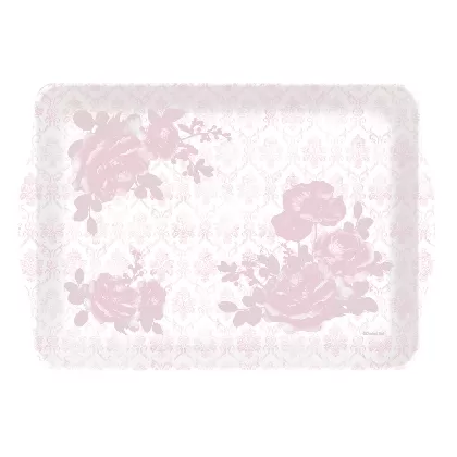 Floral Damask Tablett m. Griffen 46x32cm