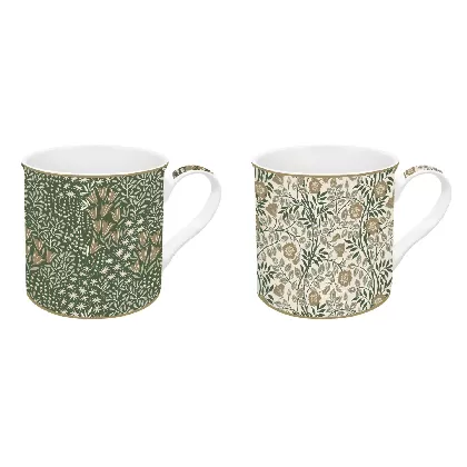2er Set Floral Fantasy Porzellanbecher 300 ml