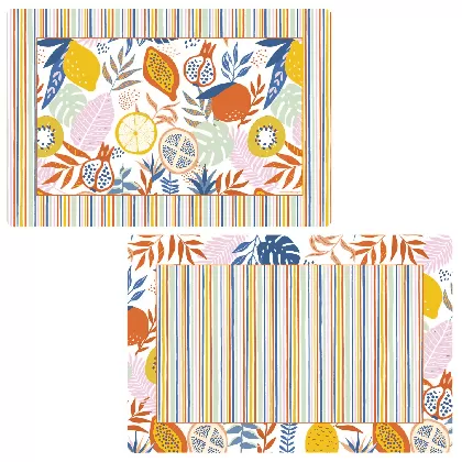 Tutti Frutti Tischset doppelseitig 45x30cm