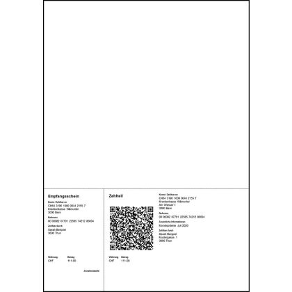 NEUTRAL   Einzahlungsschein      QR-Code