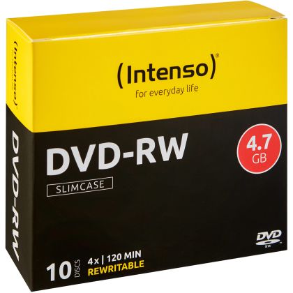 INTENSO   DVD-RW Slim              4.7GB