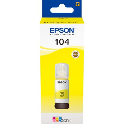 EPSON     Tintenbehälter 104      yellow