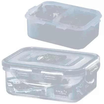 Vorratsdose mit Einsätzen 0.35lt 13.5×10.2×5.2cm