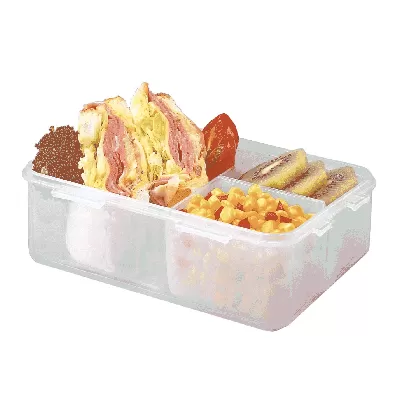 Vorratsdose mit Einsätzen 1lt 20.5×13.4×6.9cm