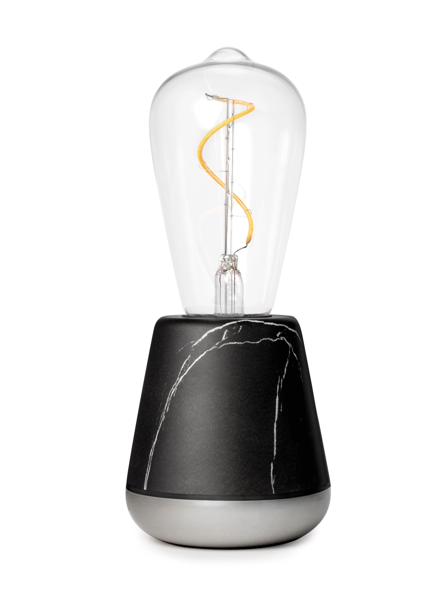 Humble Light one Marmor-Optik schwarz, 19.5x8.5 cm