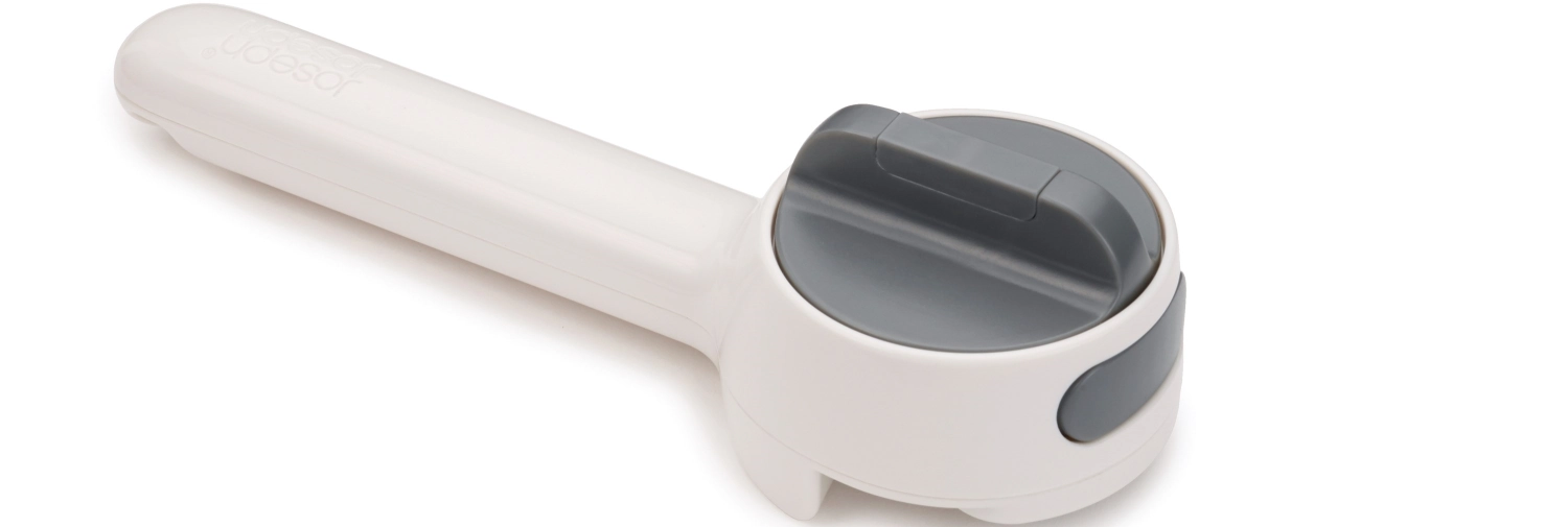 CanDo Plus Büchsenöffner weiss grau, 6.2x18x5cm