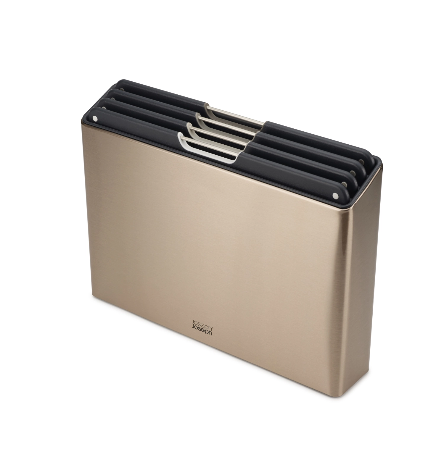 Folio Steel 4tlg. Schneidebrett-Set Roségold