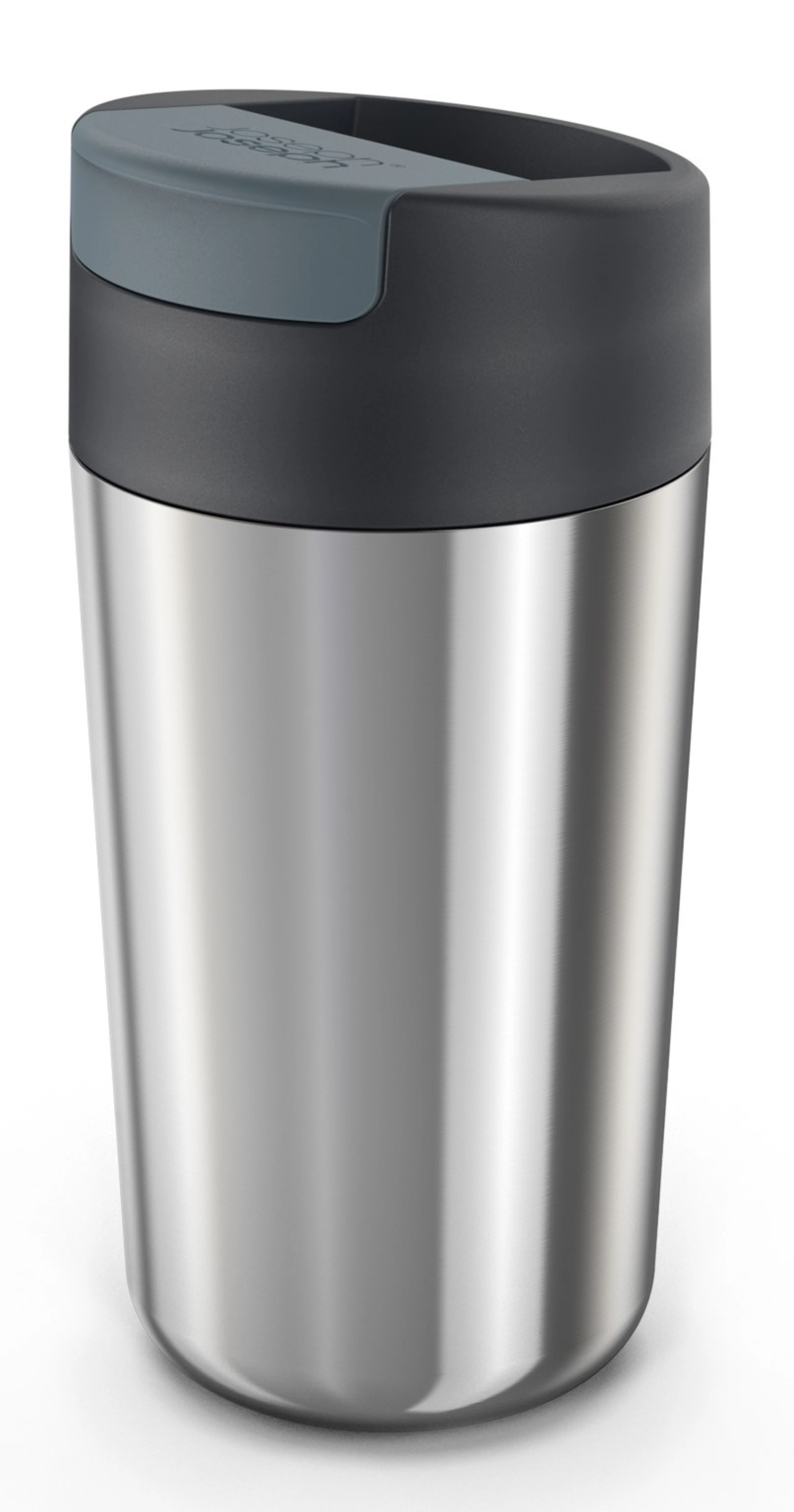 Sipp Stahl EdelstahlReisebecher Klappdeckel 454 ml Anth.