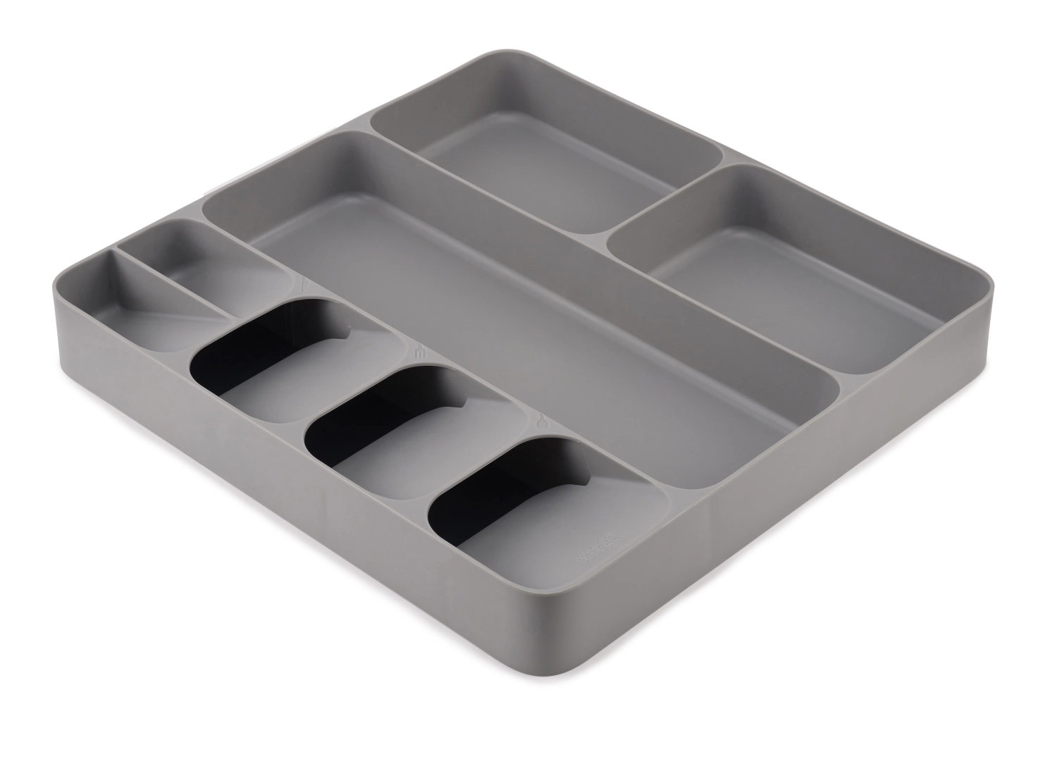 DrawerStore Besteckeinlage, grau, 38.4x39.7x5.3cm