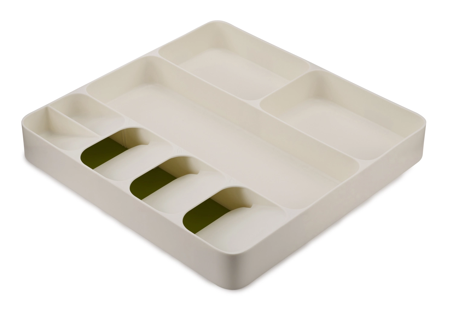 DrawerStore Besteckeinlage, weiss grün, 38.4x39.7x5.3cm