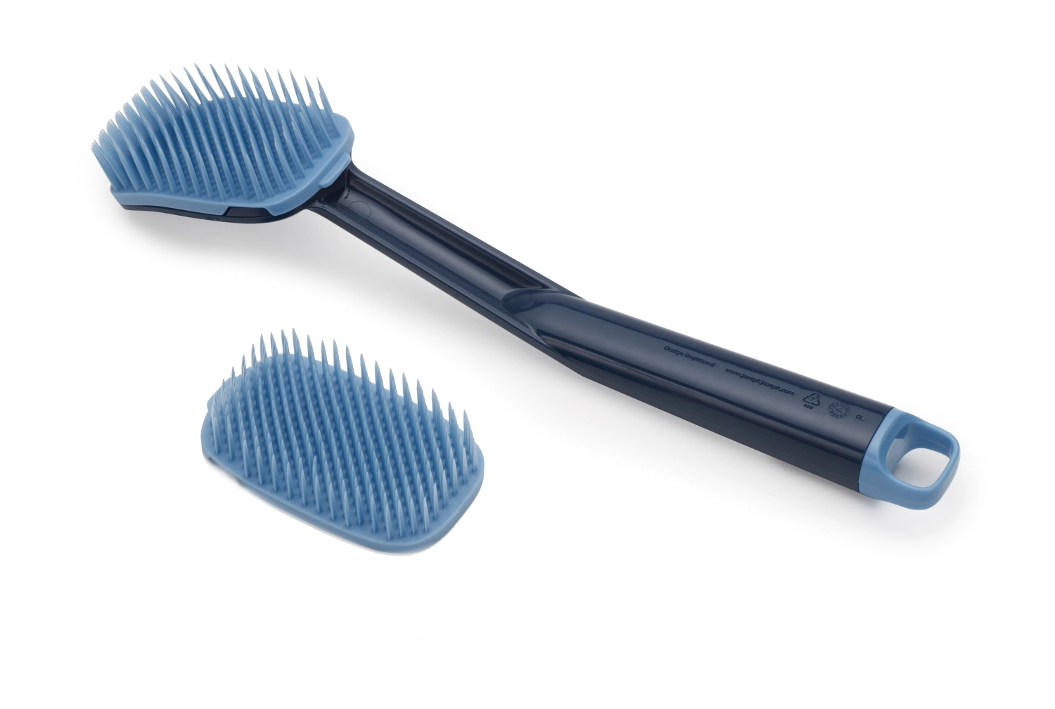 CleanTech Spülbürste mit Ersatzkopf Blau