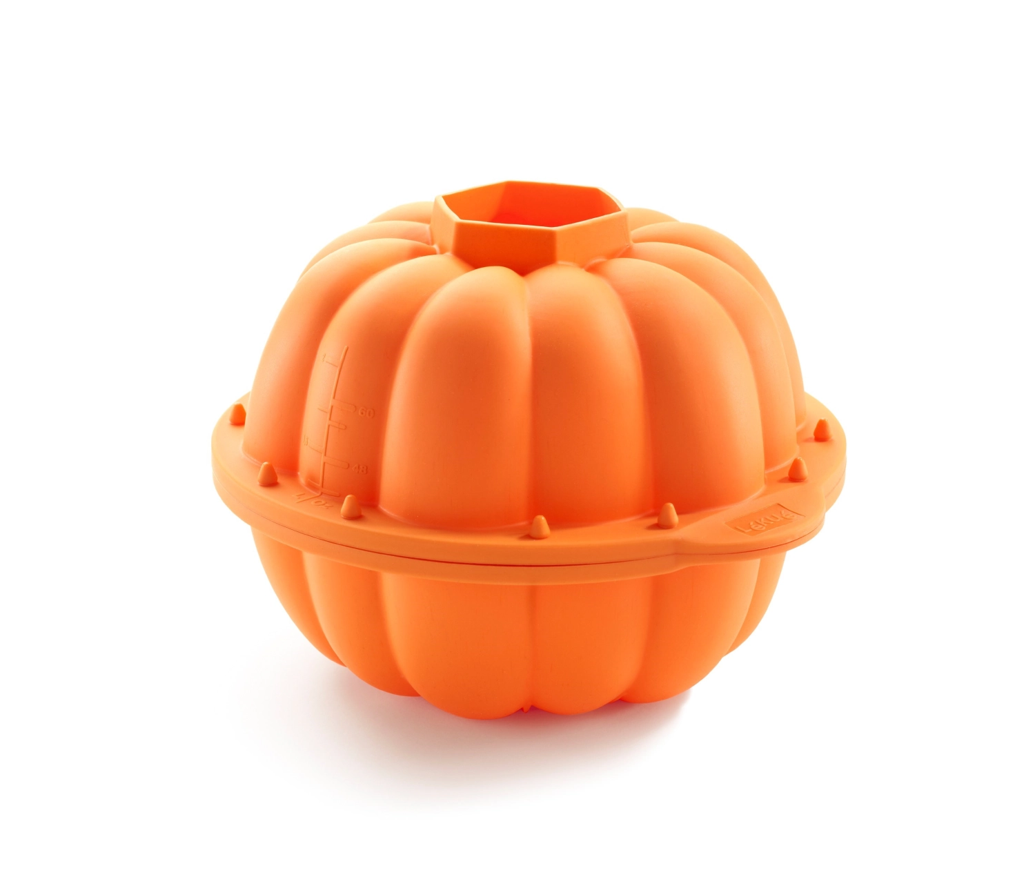 Bakform Kürbis D17cm H15cm 2.3l Silikon orange