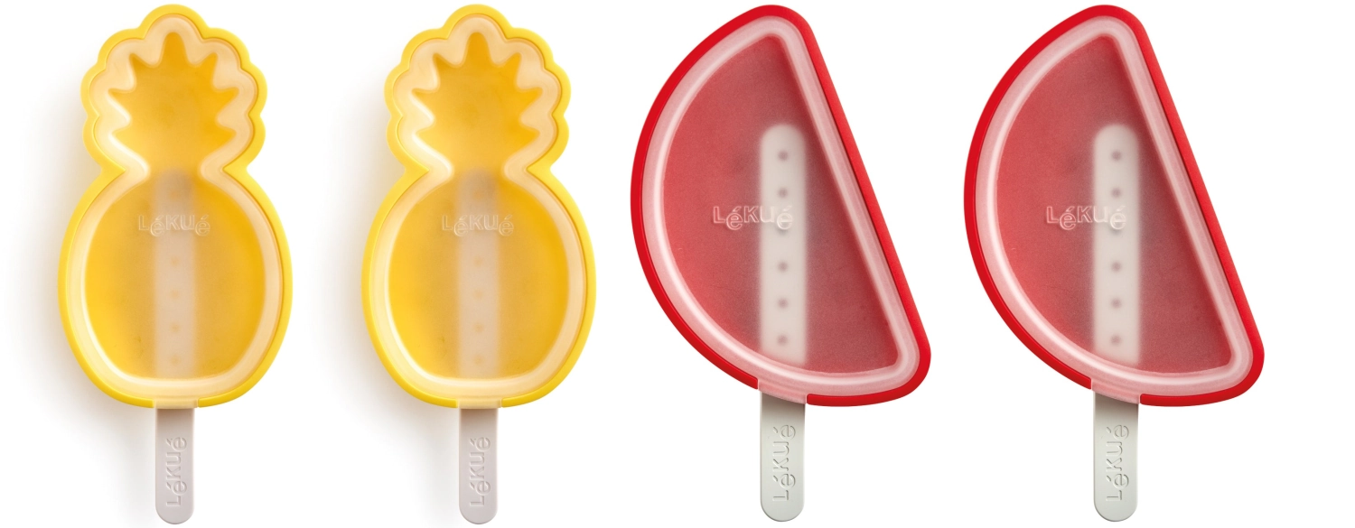 4er Set Glaceform Ananas & Wassermelone 95ml 18.3x8x2.8cm