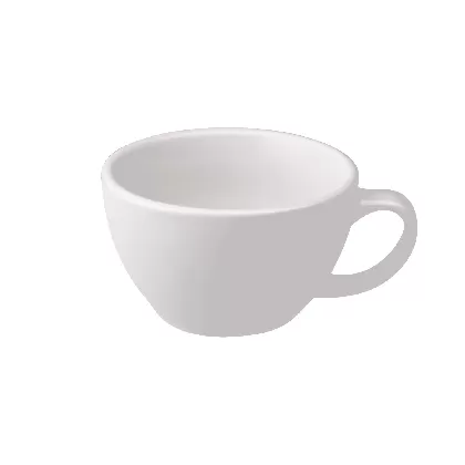 Egg Café Latte Tasse 300ml weiss