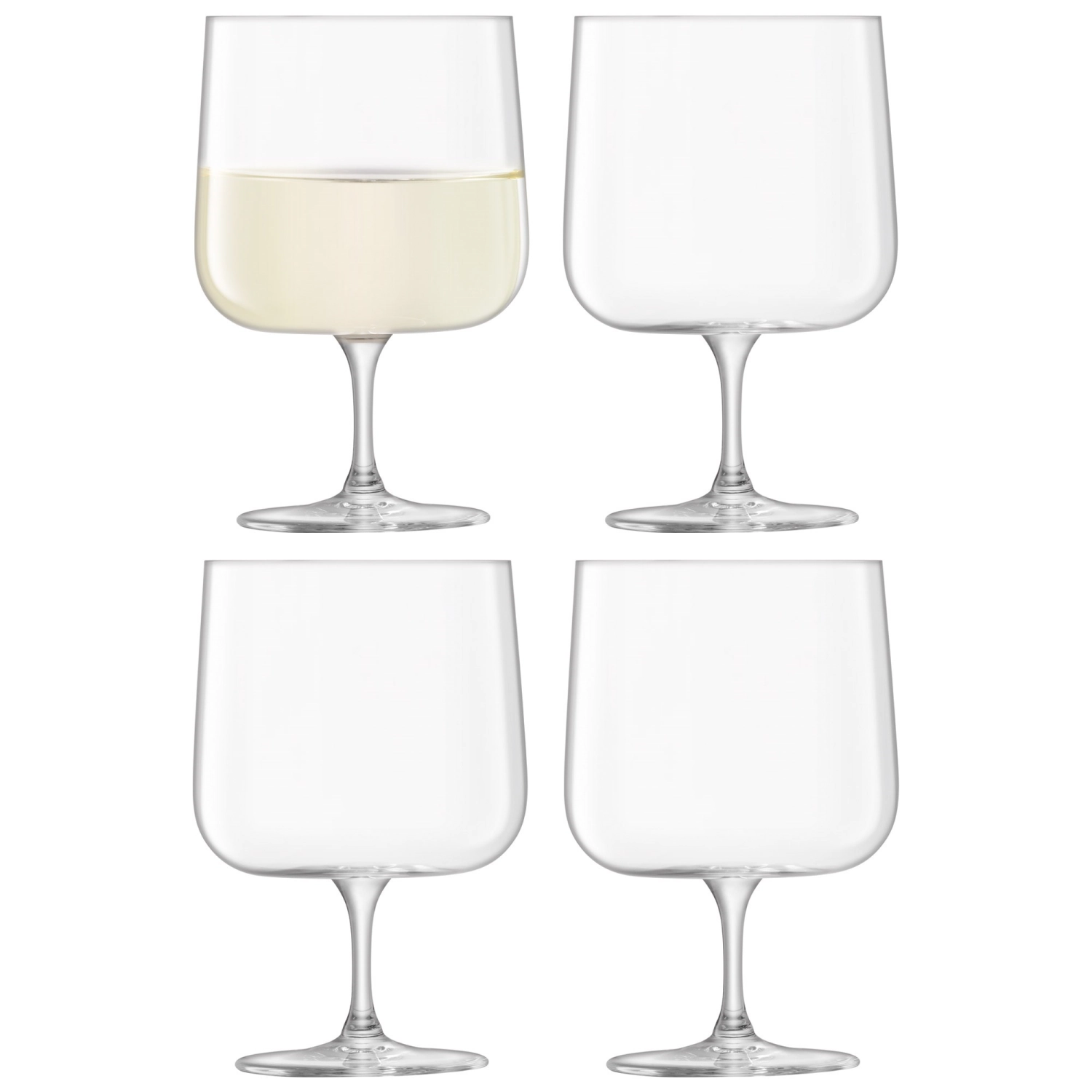 4er Set Arc Weinglas 340ml Clear