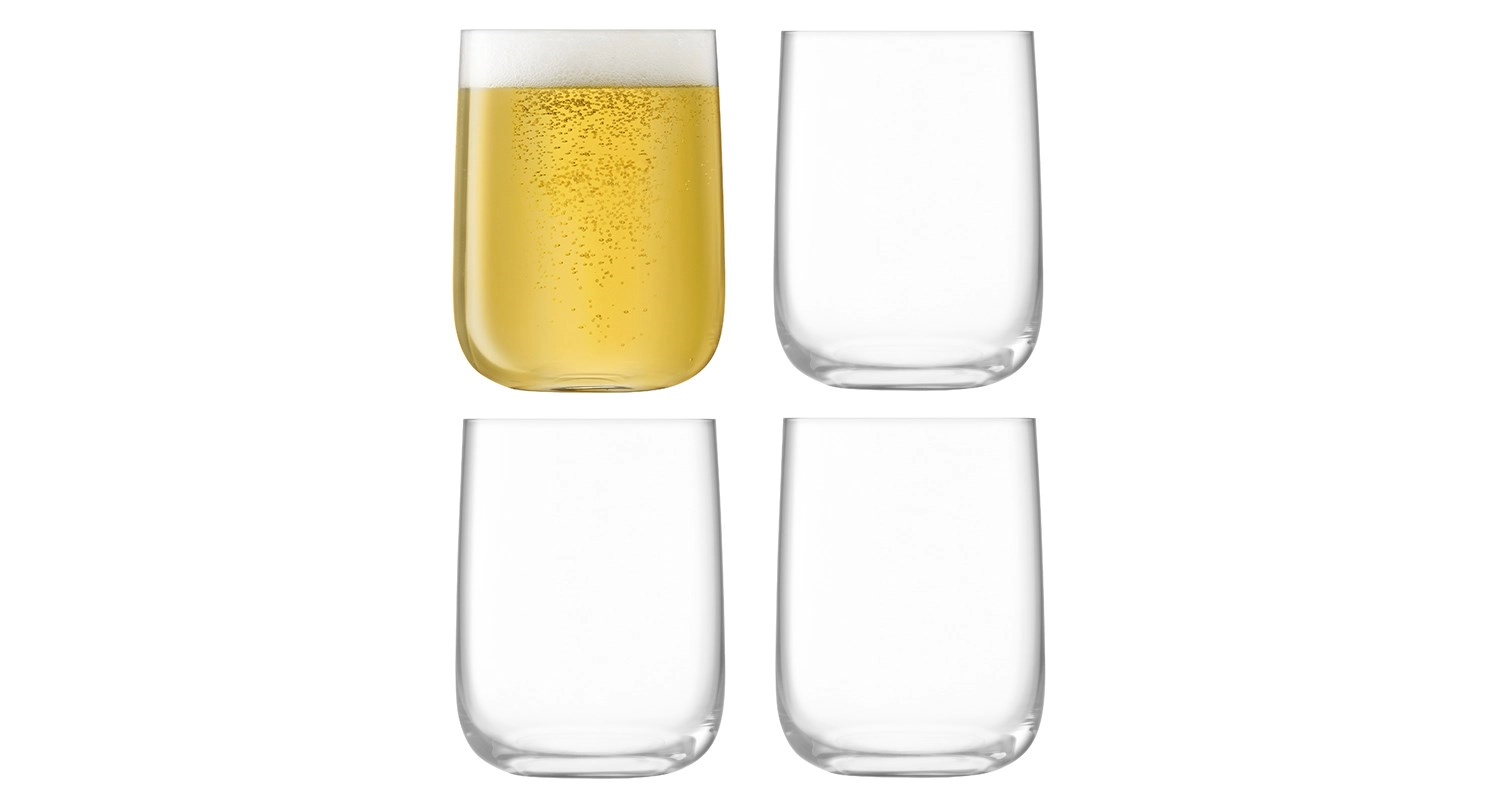 4er Set Borough Bargläser 625ml Klar