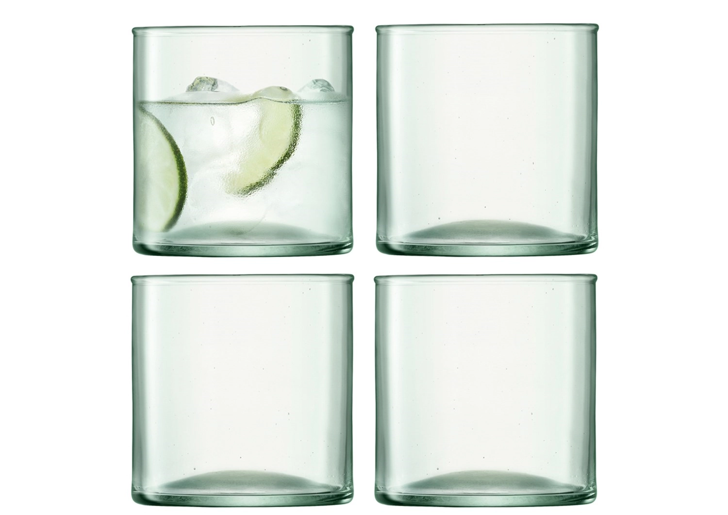 4er Set Canopy Becher 350ml - recy. Optik