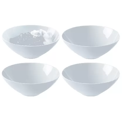 4er Set Dine Frühstücks- Dessertteller Schale Ø18cm