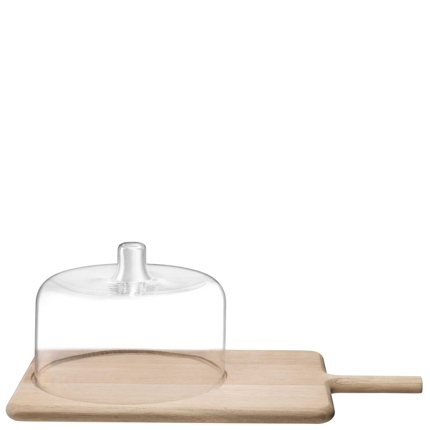 Dine Käse Dome Brett Eiche H18.5cm L50cm B27.5cm