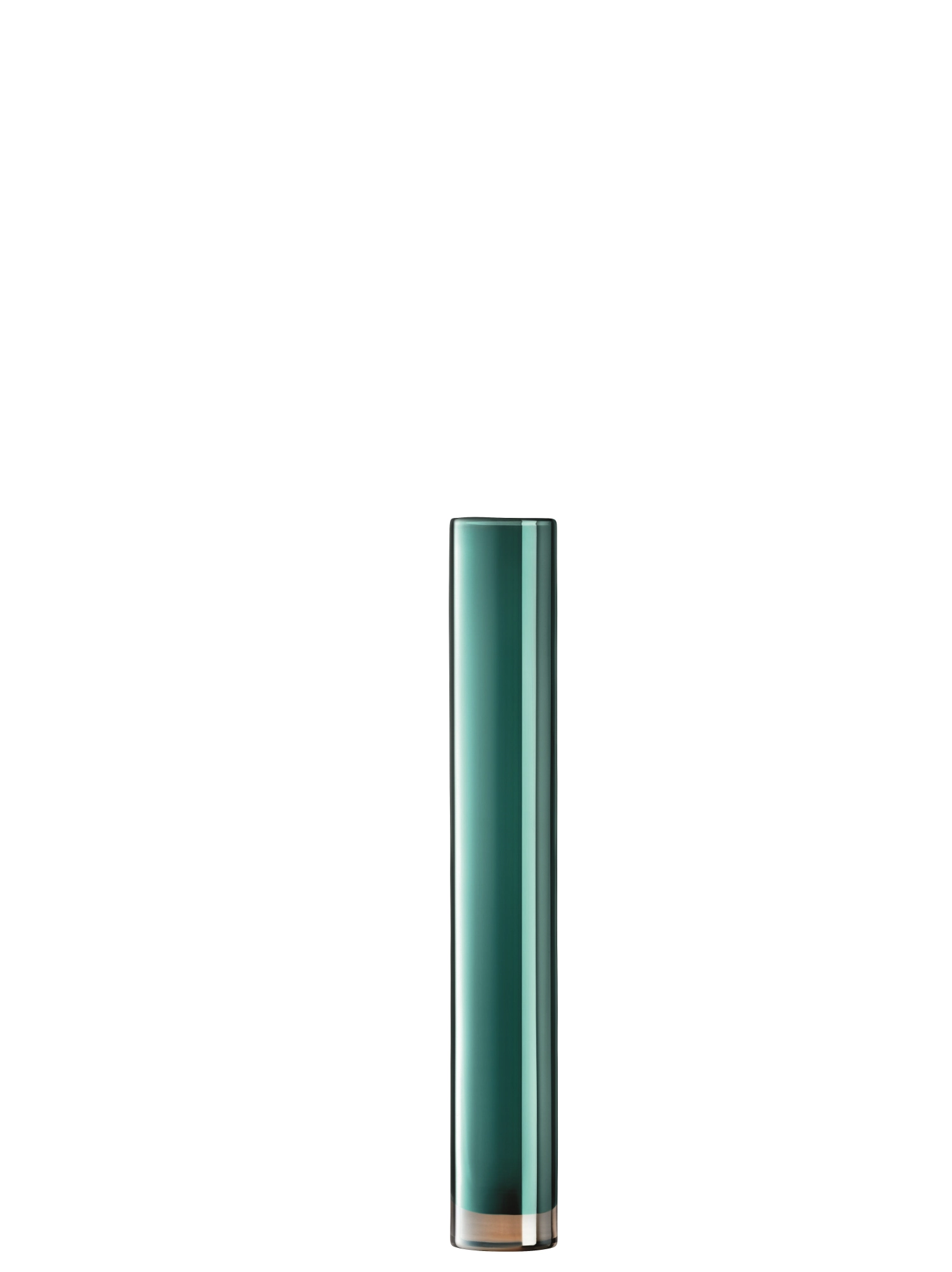 Epoque Vase H48cm Pfauenblau Lüster
