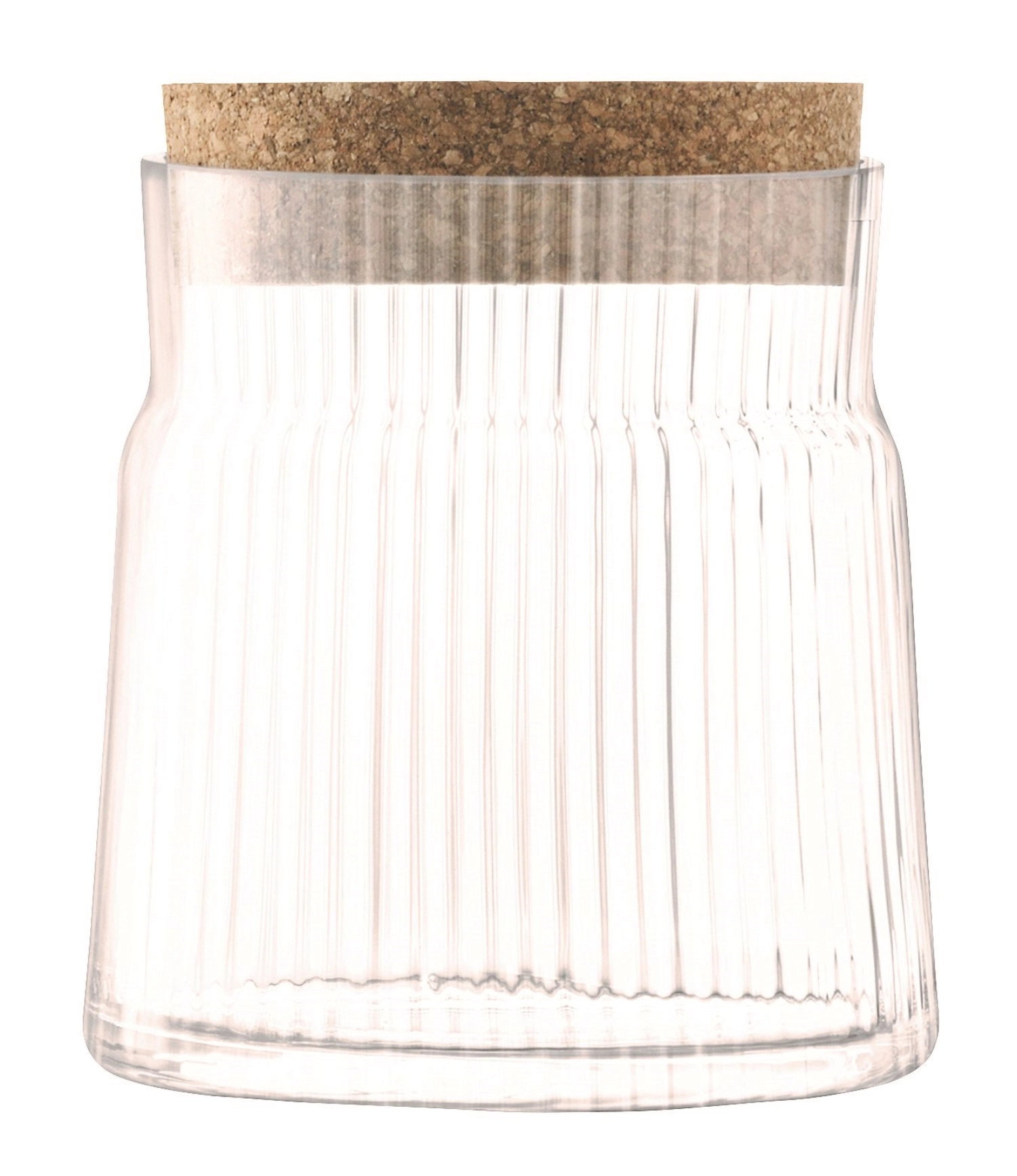 Gio Line Behälter Korkstopfen H12.5cm Klar