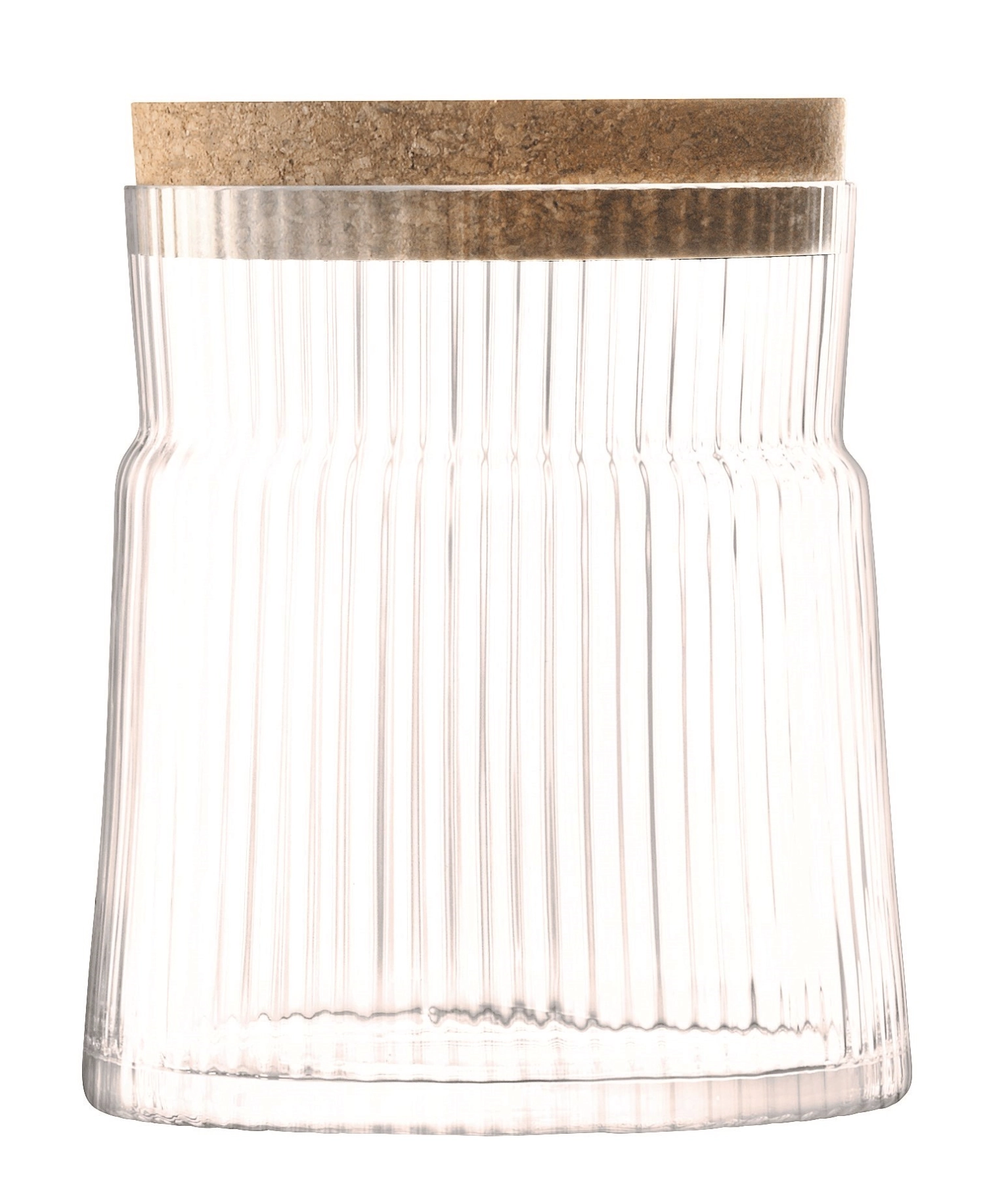 Gio Line Behälter Korkstopfen H17.5cm Klar
