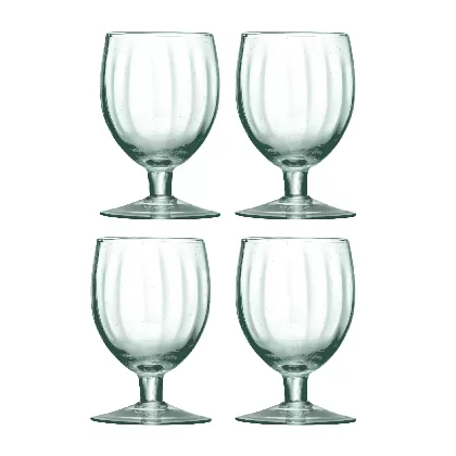 4er Set Mia Weinglas 350ml - recy. Optik
