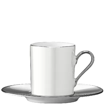 Palazzo Kaffeetasse und UT 100ml - perlmutt platin