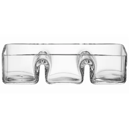 Serve Trio Schale L30cm x W11cm - klar