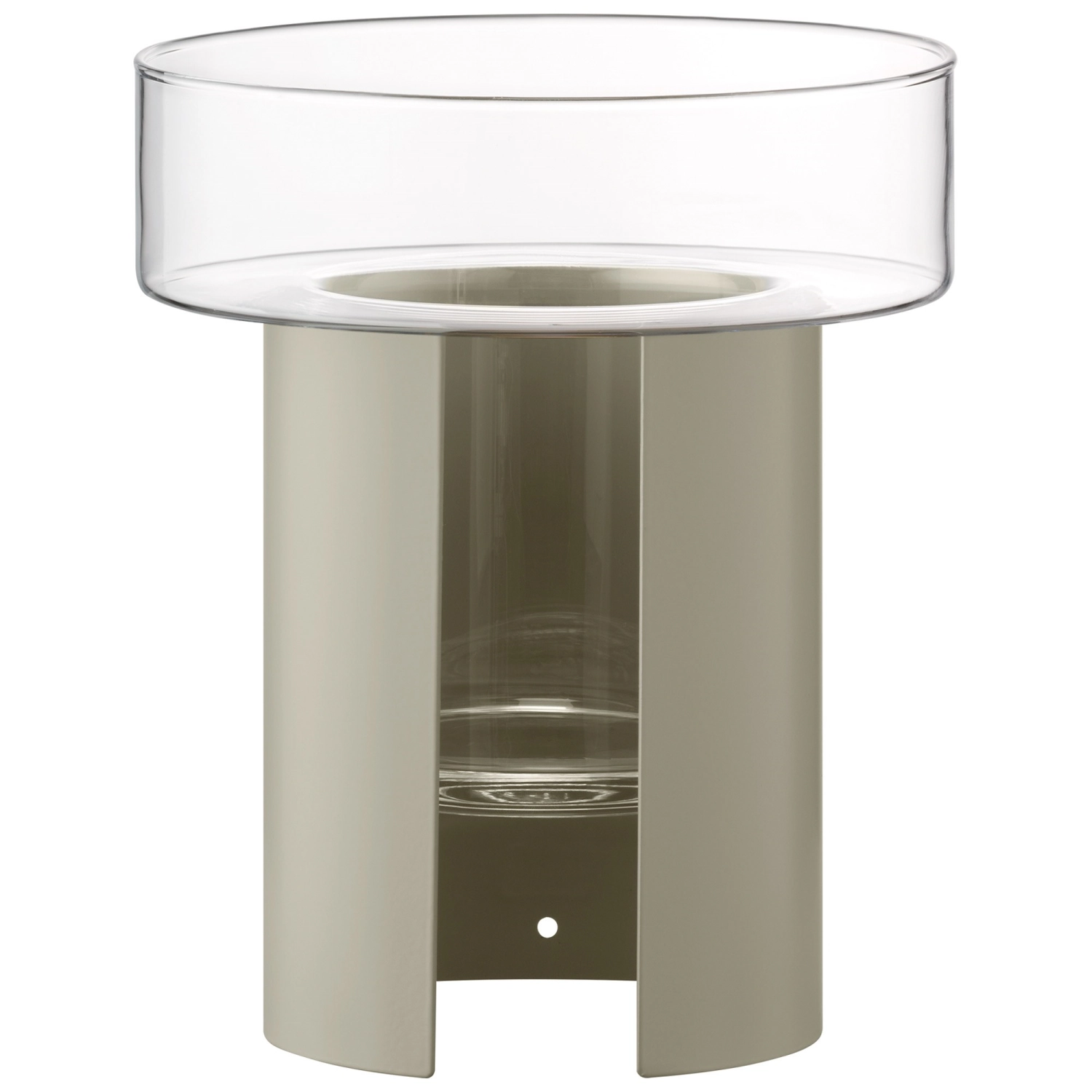 Pflanzentopf Terrazza H22 Ø19 cm klar/Beton