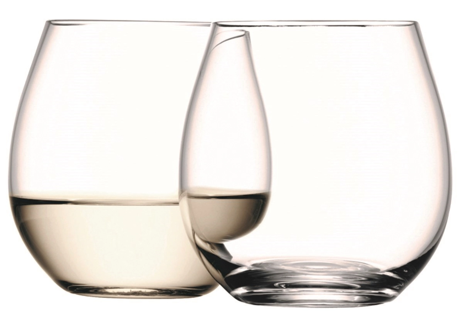2er Set Wine Weinbecher Klein 370ml Klar