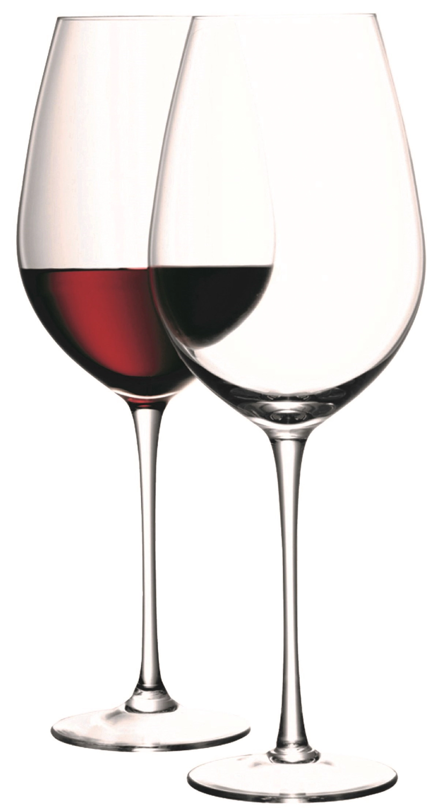 2er Set Wine Rotweinkelch 850ml Klar