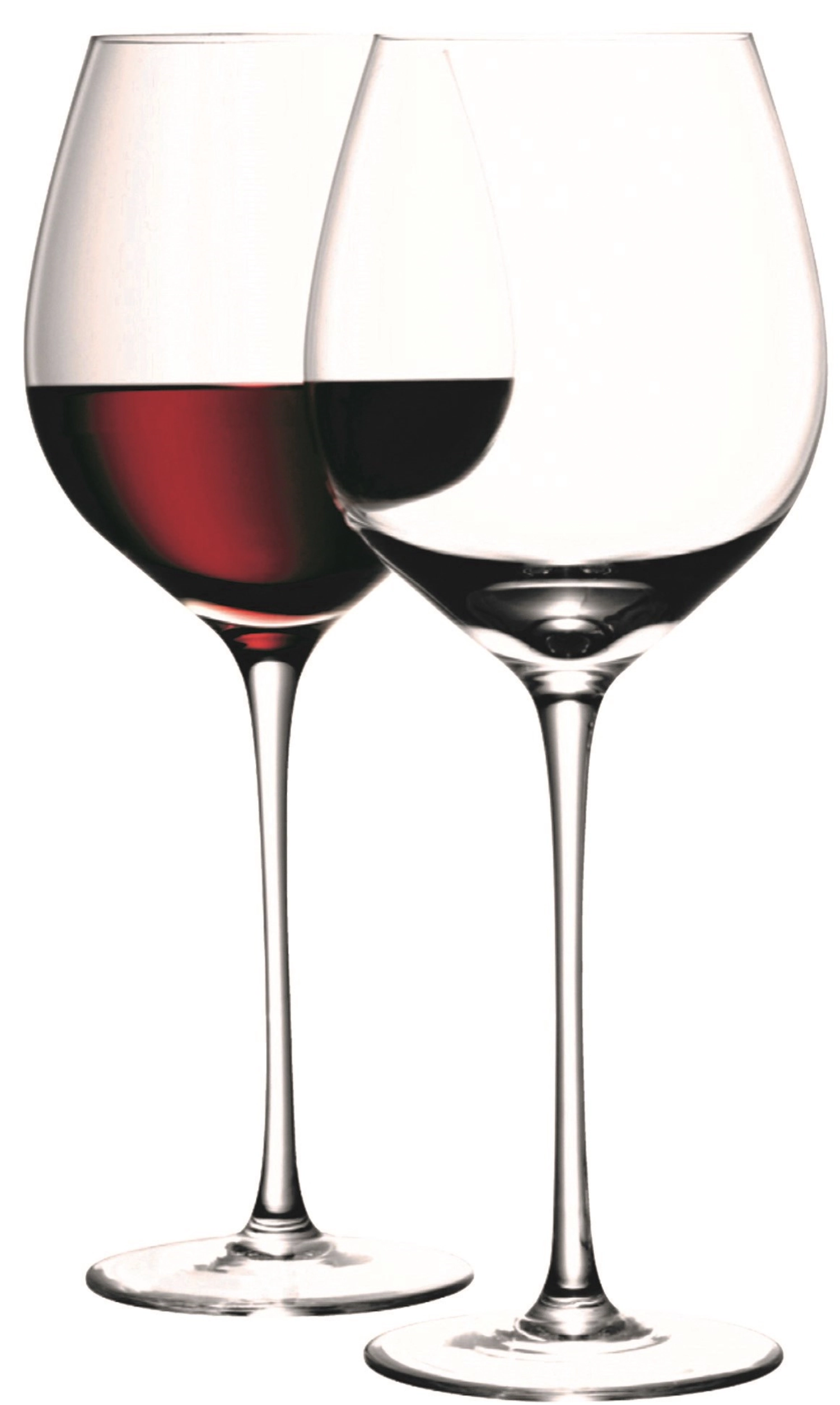 2er Set Wine Rotweinglas 700ml Klar