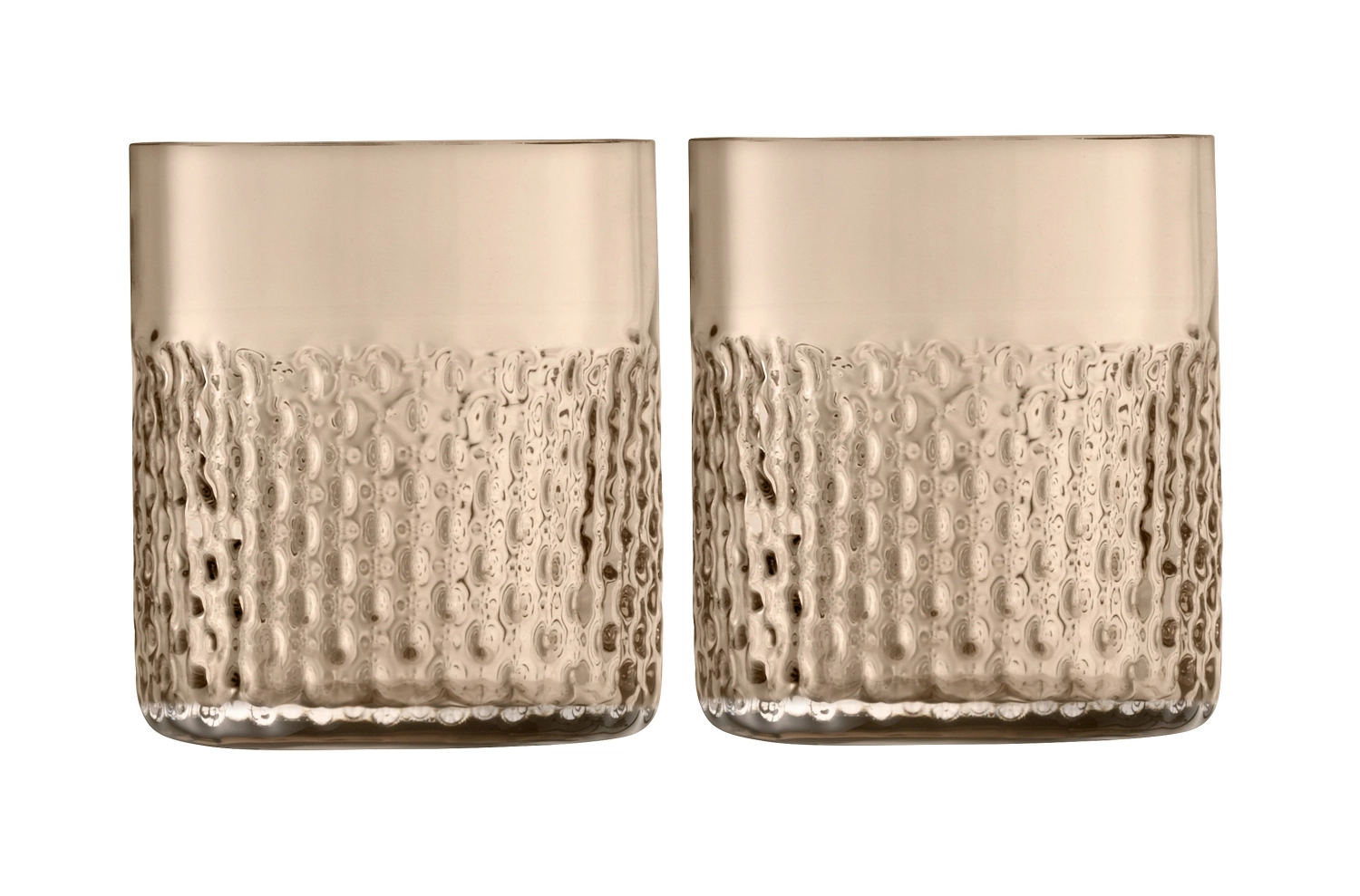 2er Set Wicker Becher 330ml Taupe