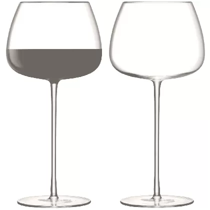 2er Set Wine Culture Rotwein Ballonglas 590ml - klar