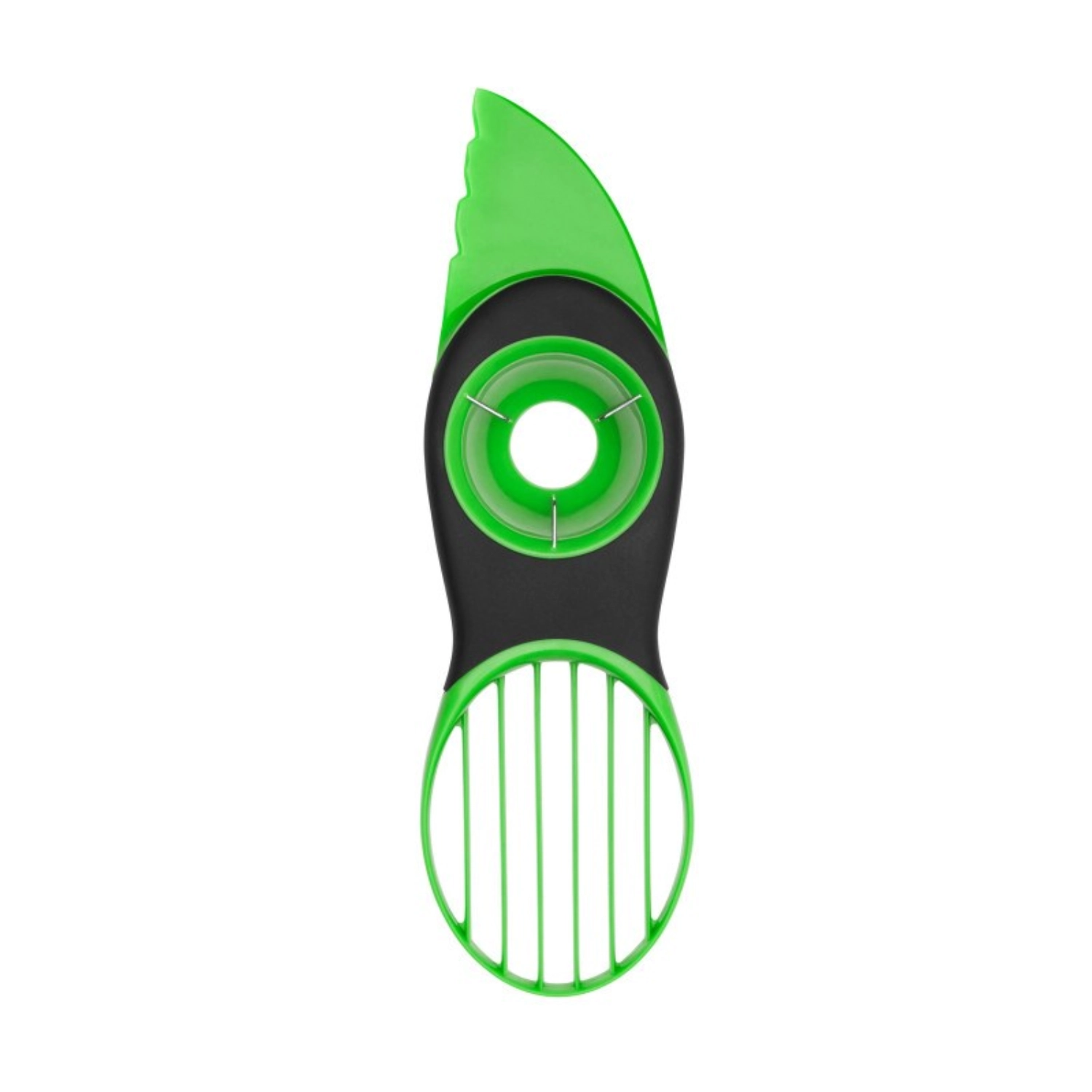3-in-1 Avocadoschneider, grün