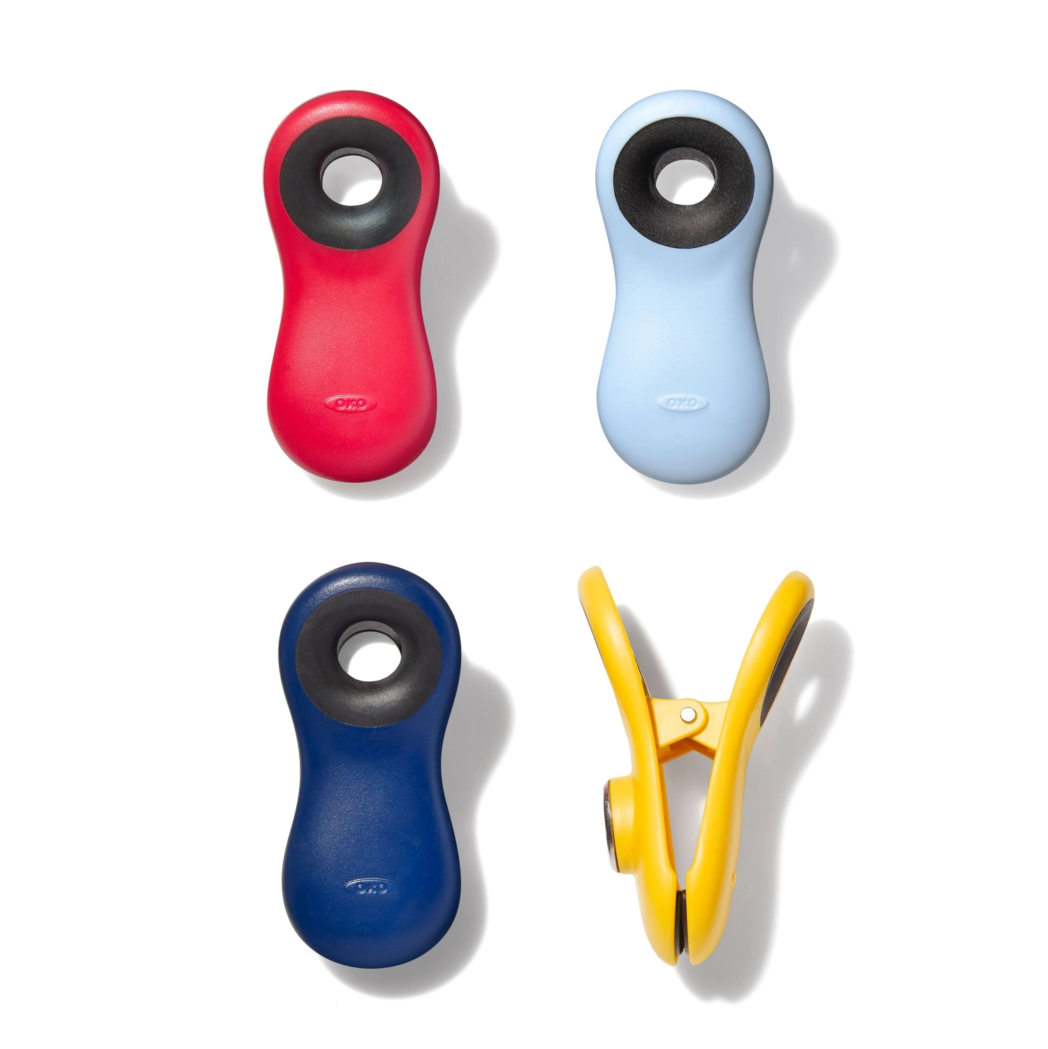 GG Mehrzweck-Clips, 4 Stk. assortiert, 7.6x3.2cm
