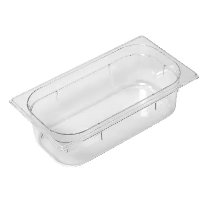 GN Behälter 1/3 Polycarbonat H10cm transparent