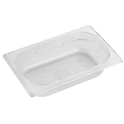 GN Behälter 1/4 Polycarbonat H6.5cm transparent