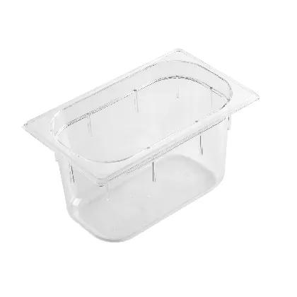 GN Behälter 1/4 Polycarbonat H20cm transparent