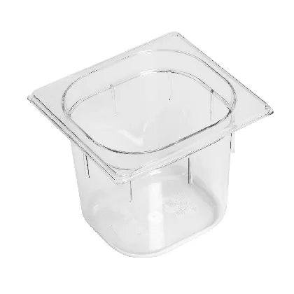 GN Behälter 1/6 Polycarbonat H15cm transparent